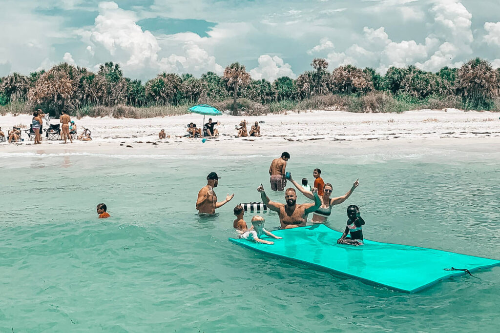 Island Life Excursions Tampa Boat Tours friends together water fun